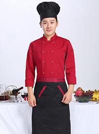 廚師工作服長(zhǎng)袖