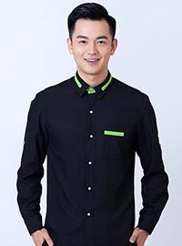 酒店服務(wù)員工作服長袖