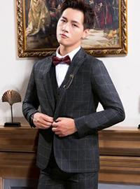 新郎西服套裝男士西裝