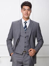 男韓版修身西服商務(wù)結(jié)