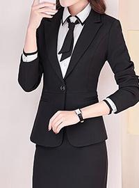 春季新款銀行工作服