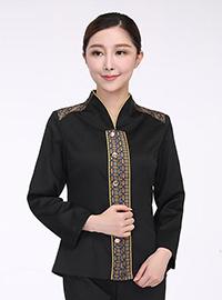 酒店秋冬服務(wù)員工作服