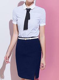 夏季職業(yè)裝女裝套裝套