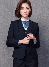 酒店男女同款馬甲套裝