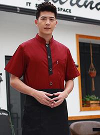 新款酒店廚師服夏裝短